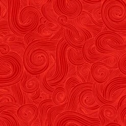 Studio E - Just Color! - Just Color! Swirl - Red - Yardage