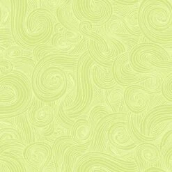Studio E - Just Color! - Just Color! Swirl - Light Lime - Yardage