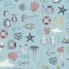 Andover Fabrics - High Tide By Makower - Maritime - Light Blue - Yardage