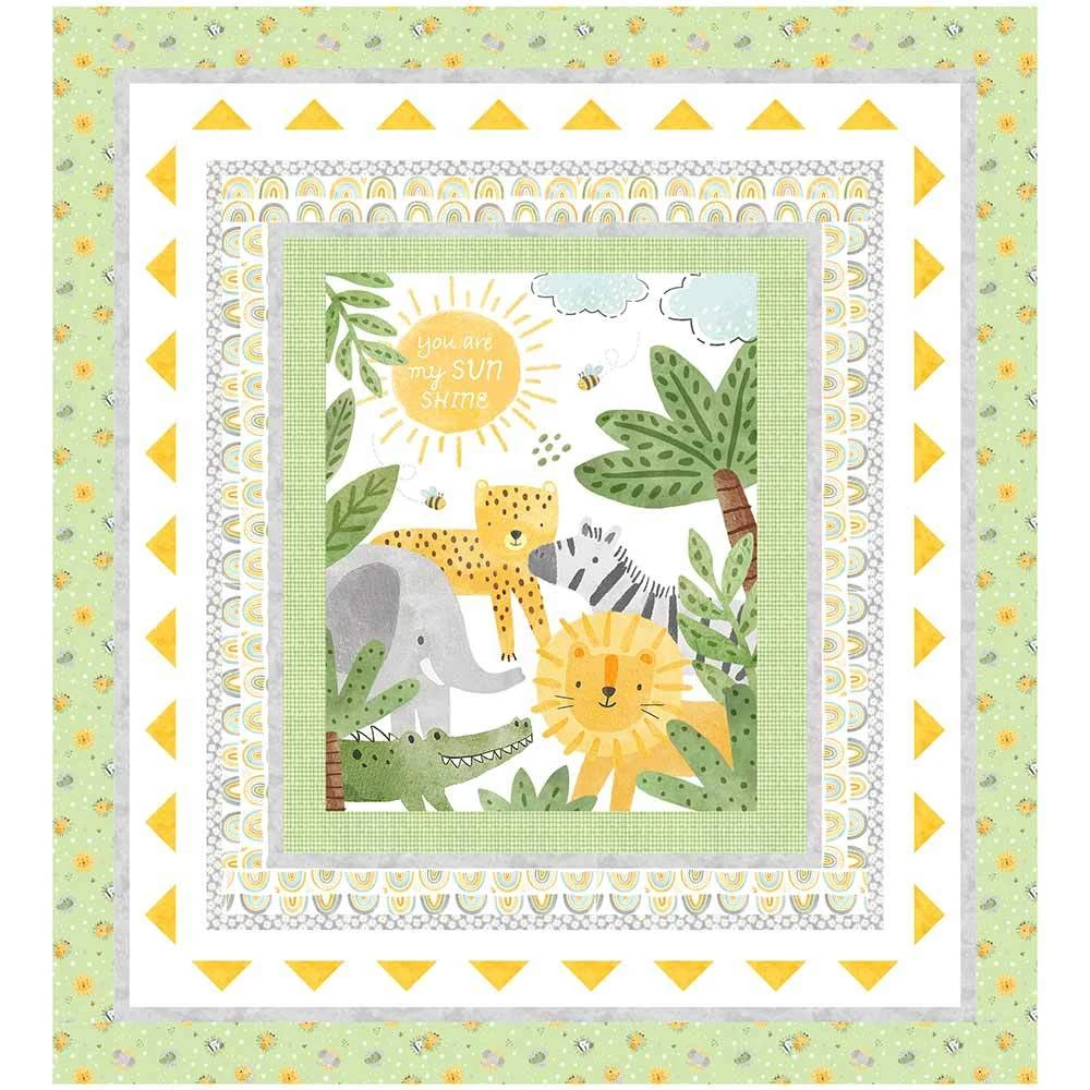 Center Stage - The Sweet Tea Girls - Sunny Safari - Northcott - Kit 1 Center Stage - The Sweet Tea Girls - Sunny Safari - Northcott - Kit