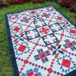 Fireworks - Jubilee - Island Batik - Block Of The Month