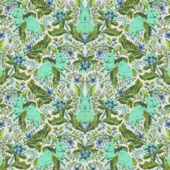 Free Spirit - Full Moon Forest II - Tula Pink - Hoppy Go Lucky - Starlight - Yardage