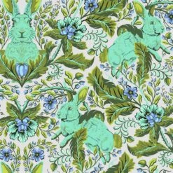 Free Spirit - Full Moon Forest II - Tula Pink - Hoppy Go Lucky - Starlight - Yardage -Keepsake Quilting Shop 1020148H 03