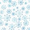Island Batik - Tinsel Treasures - Seasonal Floral - White - Yardage