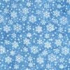Island Batik - Tinsel Treasures - Snowflakes - Blue Harbor - Yardage -Keepsake Quilting Shop 1020178K 01
