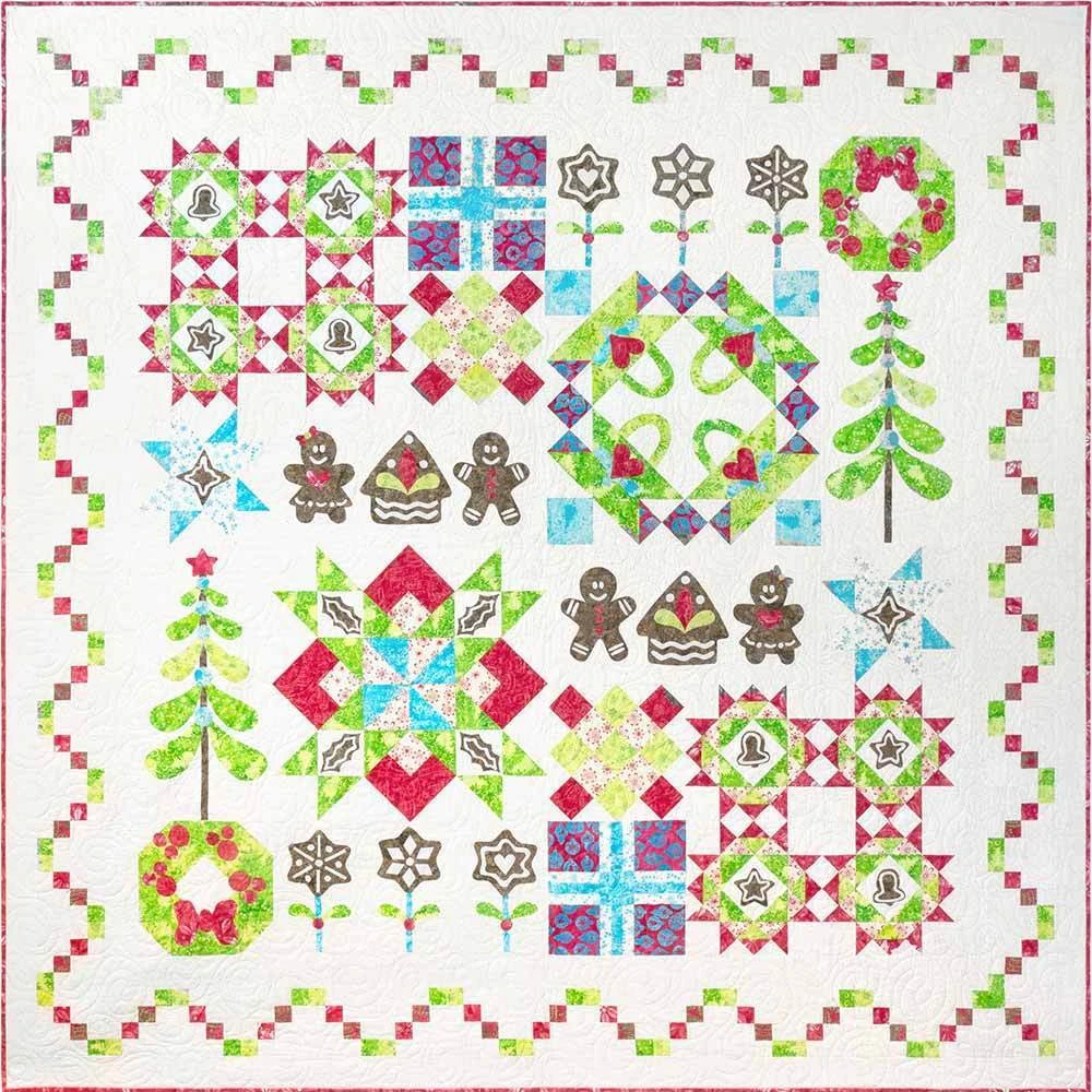 Gingersnap Recollection Quilt Kit 2 Gingersnap Recollection Quilt Kit - Image 2