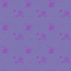 Dear Stella - Costume Party By Pammie Jane - Digital Print - Haunted House - Purple - Yardage