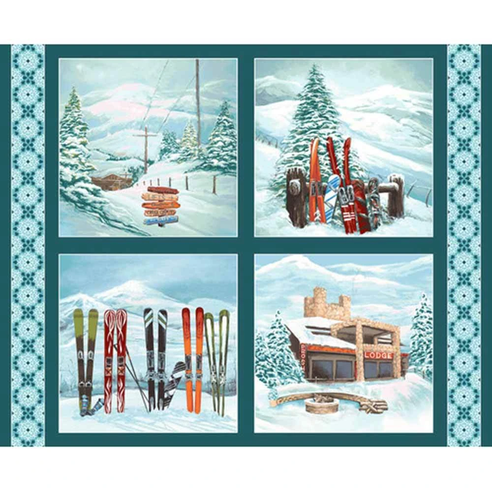 Slope Side - 5 Piece - 1/2 Yard Bundle With 2 FREE Panels 2 Slope Side - 5 Piece - 1/2 Yard Bundle With 2 FREE Panels - Image 2