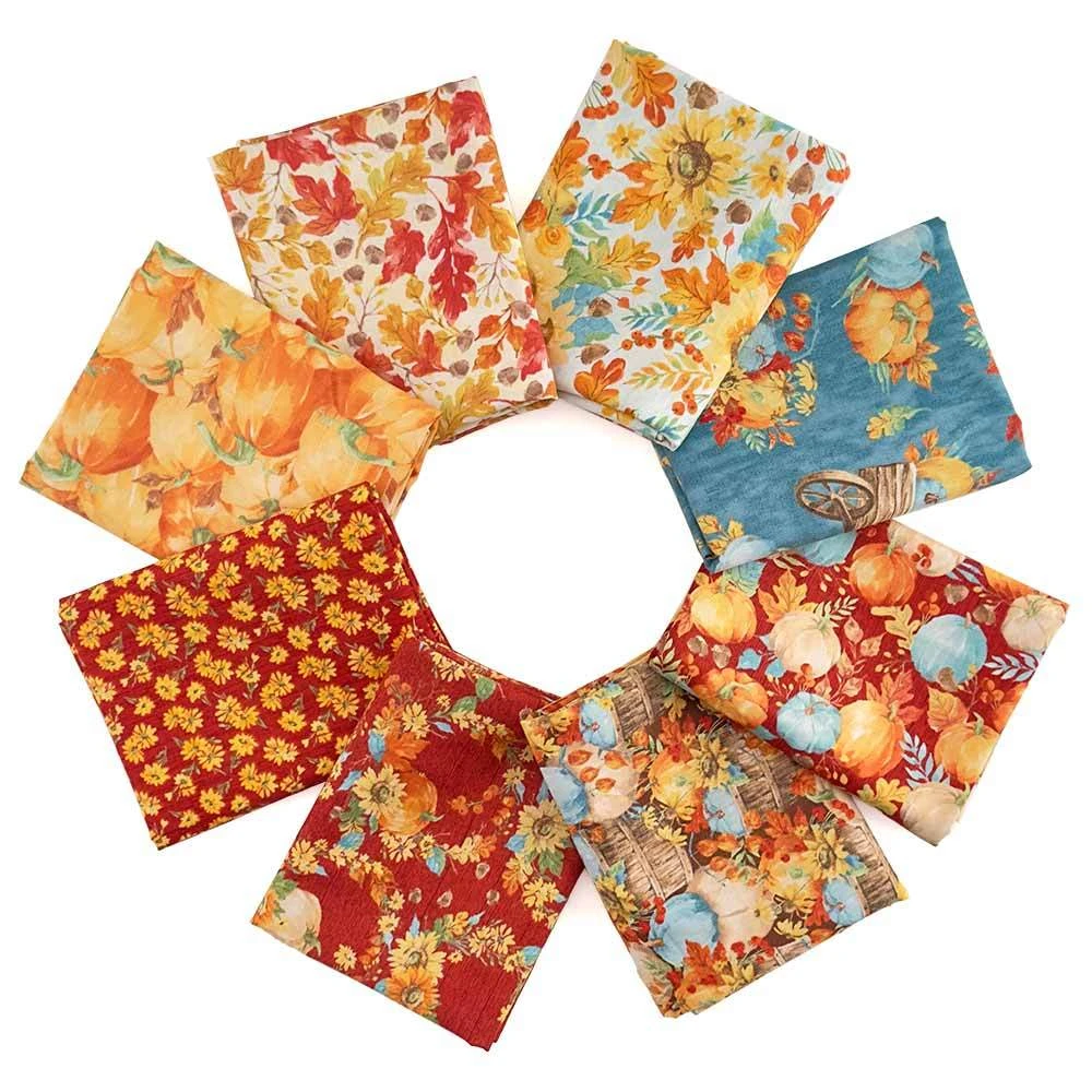 Autumn Bless - 8-Piece 1/2 Yard Fabric Bundle 1 Autumn Bless - 8-Piece 1/2 Yard Fabric Bundle