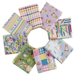 Hoppy Hunting - 8-Piece 1/2 Yard Fabric Bundle