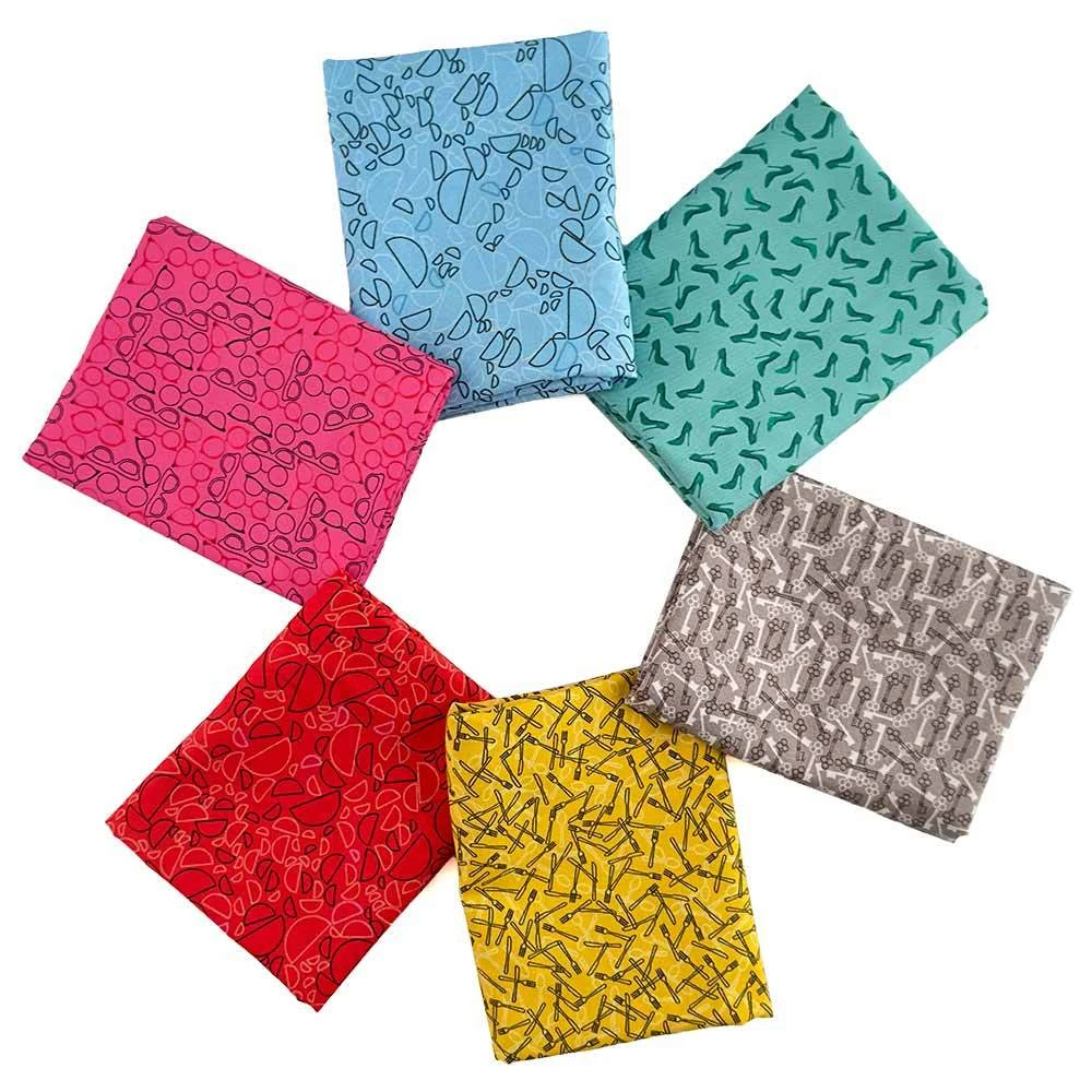 Best Bits - 6-Piece 1/2 Yard Fabric Bundle 1 Best Bits - 6-Piece 1/2 Yard Fabric Bundle