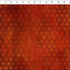 In The Beginning - Dragons - Emerald Reign By Jason Yenter - Medallions - Orange - Yardage -Keepsake Quilting Shop 1020333D 02