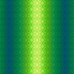 Studio E Fabrics - Caravan - Digital Print By Art Loft - Diamond Ombre - Green - Yardage