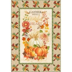 Autumn - Tamarinis - Gather With A Grateful Heart - Timeless Treasures - Kit