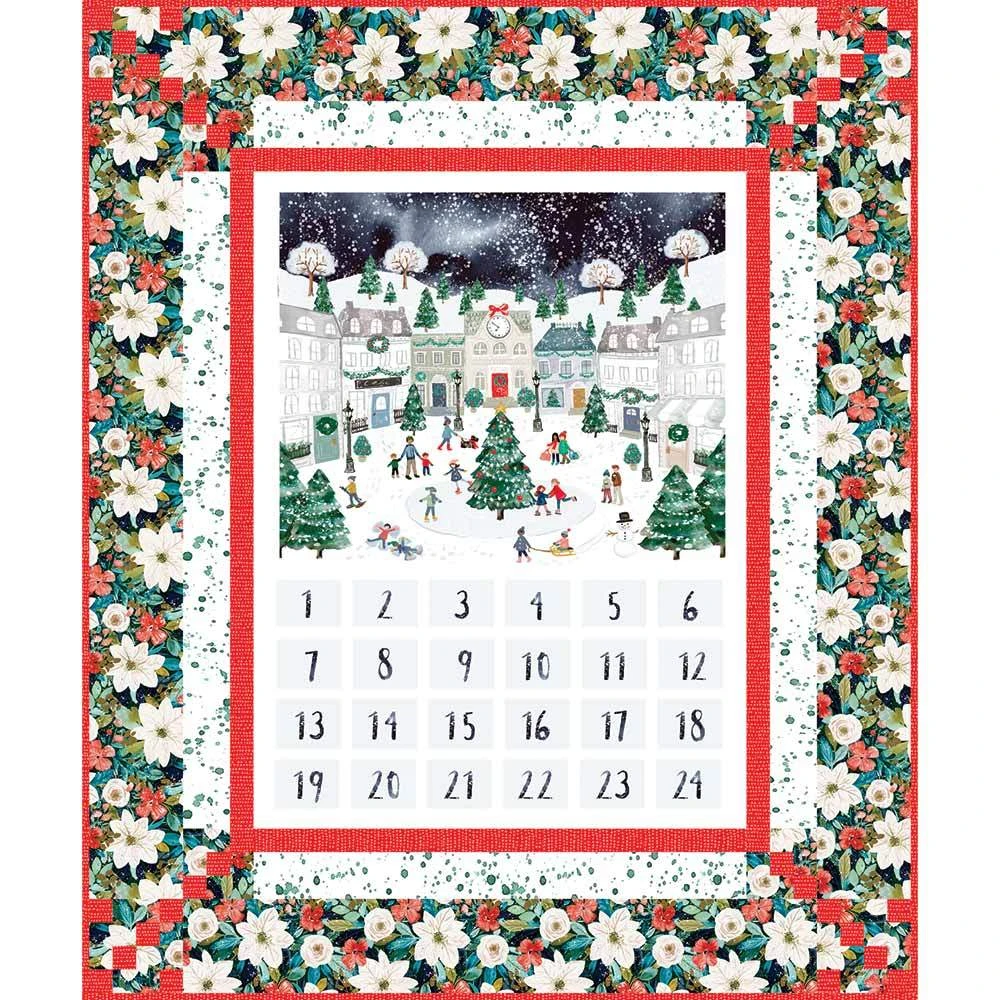 Baby, It's Cold Outside By Clara Jean - Advent Calendar Quilt - Kit 1 Baby, It's Cold Outside By Clara Jean - Advent Calendar Quilt - Kit