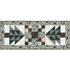 Winter Wonderland Table Runner - Katie Hennagir - Timeless Treasures - Includes Backing - Kit
