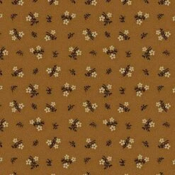Marcus Fabrics - Mercantile Flannels - Sweet Flower - Gold - Yardage