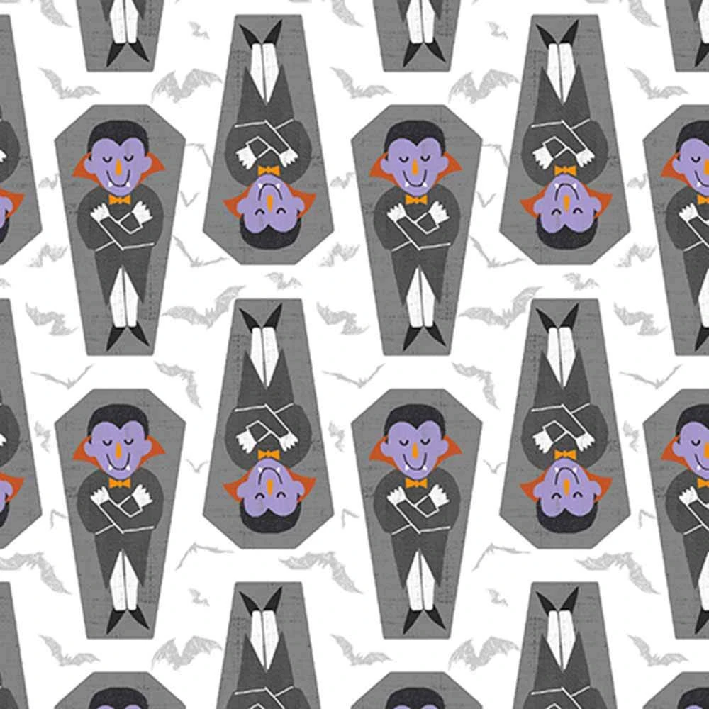 3 Wishes Fabric - Monster Squad By Scott Barnes - Rise And Shine - Yardage 1 3 Wishes Fabric - Monster Squad By Scott Barnes - Rise And Shine - Yardage