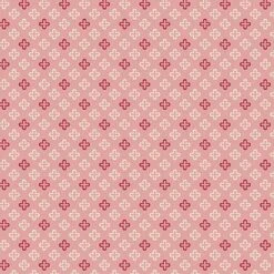 Andover Fabrics - A Woodsy Cottage By Judy Jarvi - Fresh Linen - Rose Pink - Yardage