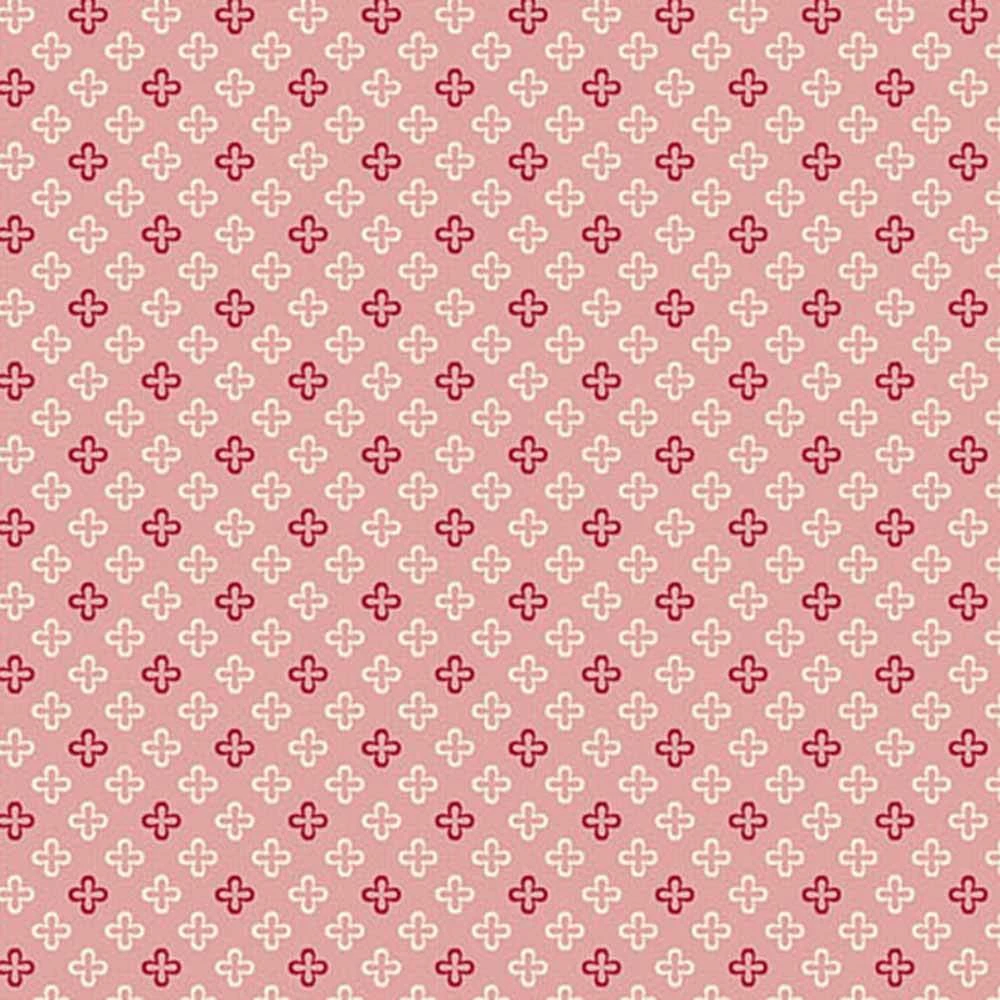 Andover Fabrics - A Woodsy Cottage By Judy Jarvi - Fresh Linen - Rose Pink - Yardage 1 Andover Fabrics - A Woodsy Cottage By Judy Jarvi - Fresh Linen - Rose Pink - Yardage