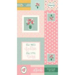 Andover - Bloom And Sew - Multi Project Panel By Amy Latta Creations - 24" X 44" - Panel