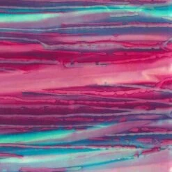 Banyan Batiks - Landscape Painting By Banyan Batiks Studio - Berry Sorbet - Multi - Yardage