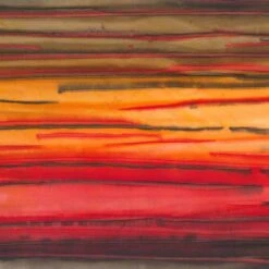 Banyan Batiks - Landscape Painting By Banyan Batiks Studio - Fall Forward - Multi - Yardage