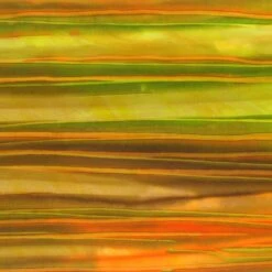 Banyan Batiks - Landscape Painting By Banyan Batiks Studio - Neon Carrot - Multi - Yardage