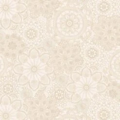 Marcus Fabrics - Cottage Lace - Kellie Beckwith - Crochet Connection - Cream - 108" Wide - Yardage