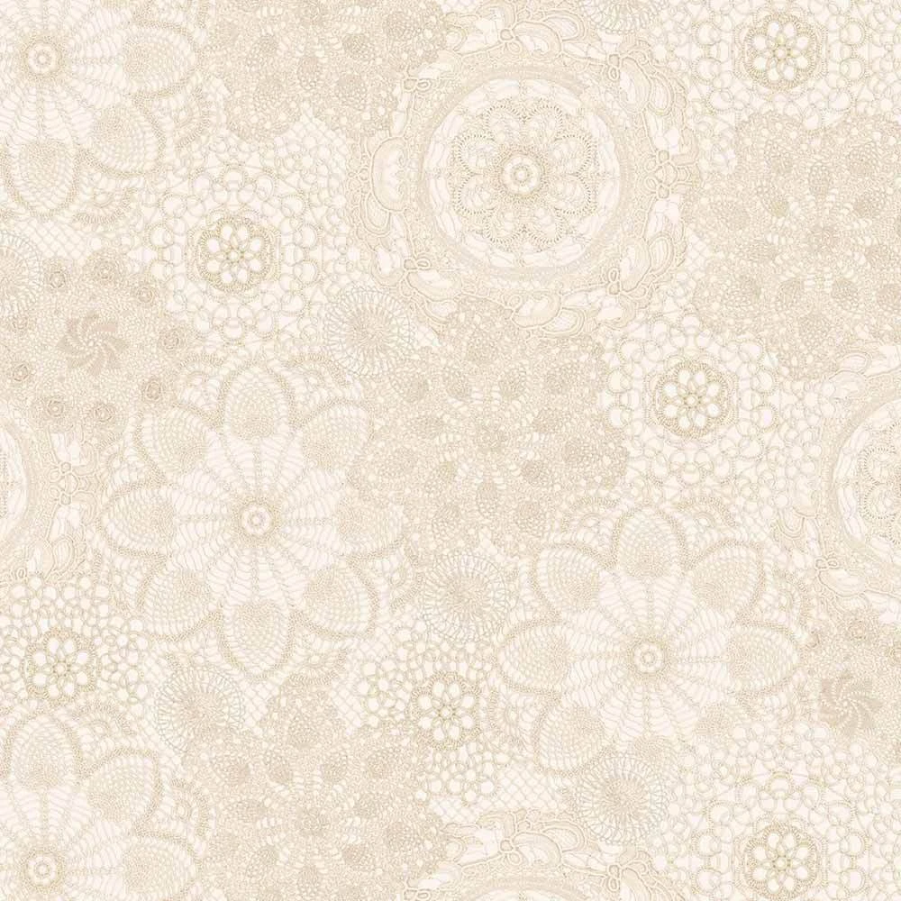 Marcus Fabrics - Cottage Lace - Kellie Beckwith - Crochet Connection - Cream - 108" Wide - Yardage 1 Marcus Fabrics - Cottage Lace - Kellie Beckwith - Crochet Connection - Cream - 108" Wide - Yardage