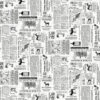StudioE Fabrics - Neighborhood Association - A Digital Print Collection By Timna Tarr - Newspaper Ads - White - Yardage 4 StudioE Fabrics - Neighborhood Association - A Digital Print Collection By Timna Tarr - Newspaper Ads - White - Yardage -Keepsake Quilting Shop 1020587G 01