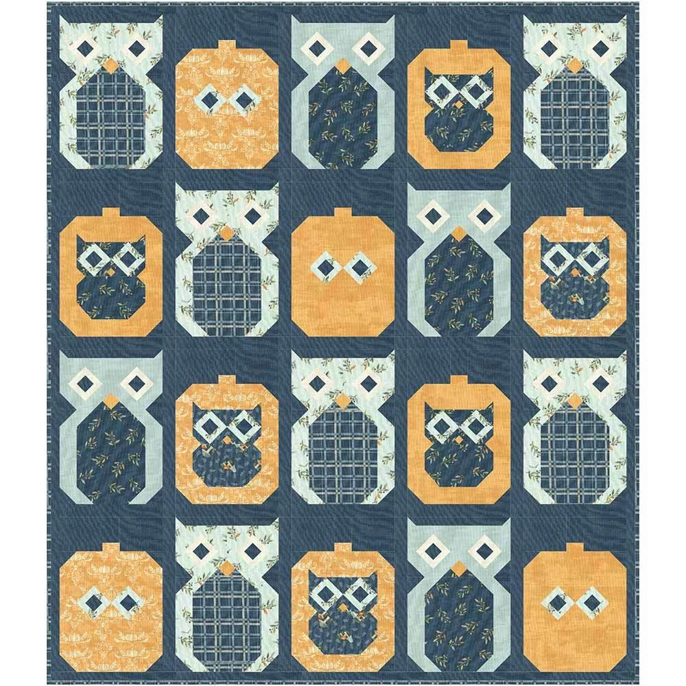 Autumn Owls Quilt - I Love Fall Most Of All! - Deb Strain - Kit 1 Autumn Owls Quilt - I Love Fall Most Of All! - Deb Strain - Kit