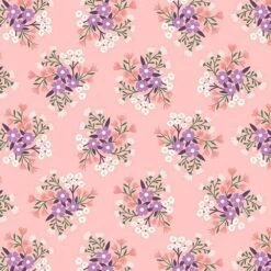 Riley Blake - Let It Bloom By Little Forest Atelier - Floral Bouquet - Pink - Yardage