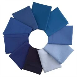 Paintbrush Studio - Painter's Palette - Cracked Ice - 10 Piece Fat Quarter Bundle