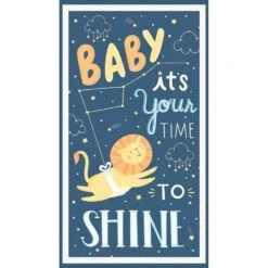 Wilmington - Baby's Adventure Quilt Panel By Arrolynn Weiderhold - 23" X 42" Panel