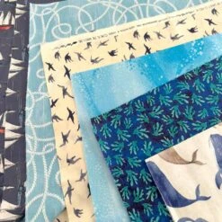 Mystery Ocean/Nautical Scrap Bag - Minimum 6-Yards Of Fabric! 3 Mystery Ocean/Nautical Scrap Bag - Minimum 6-Yards Of Fabric! -Keepsake Quilting Shop 1020683 02