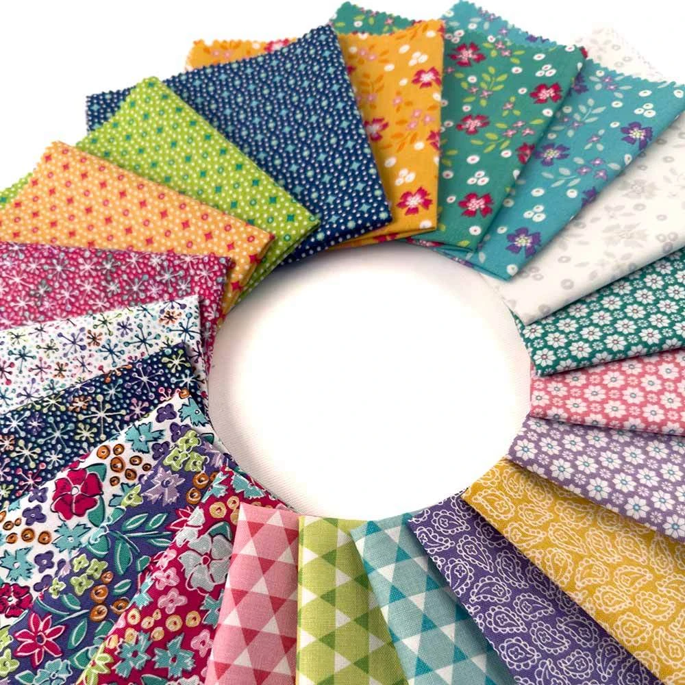 Vibrance By Blooming Boldly Designs - Riley Blake - 10" Squares - 42-Pieces 2 Vibrance By Blooming Boldly Designs - Riley Blake - 10" Squares - 42-Pieces - Image 2