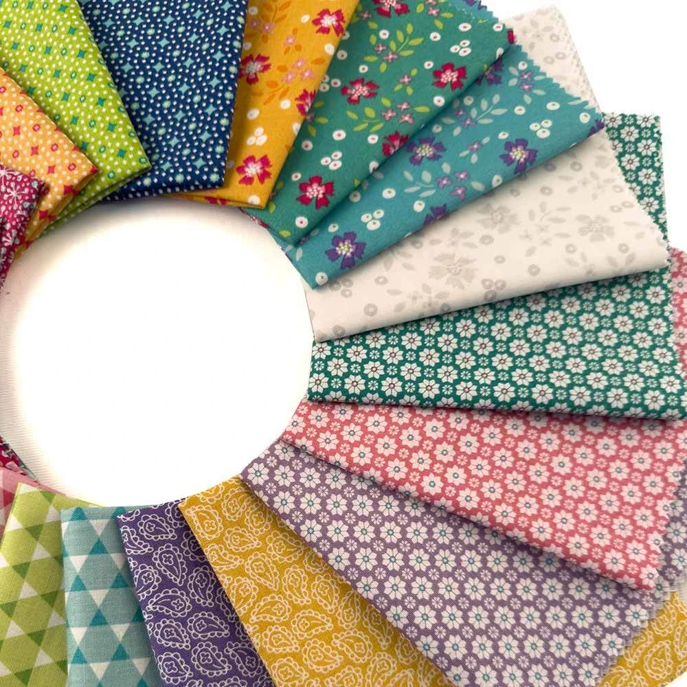 Vibrance By Blooming Boldly Designs - Riley Blake - 10" Squares - 42-Pieces 3 Vibrance By Blooming Boldly Designs - Riley Blake - 10" Squares - 42-Pieces - Image 3