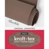Kraft-tex - Kraft Paper Fabric - 19" Width - Chocolate - Yardage -Keepsake Quilting Shop 1020722C 01