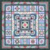 Mayfair Tonga Batik - Wing And A Prayer Designs - Timeless Treasures - Block Of The Month