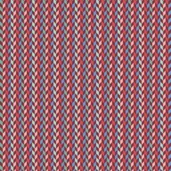 Maywood Studios - Cups & Quilts By Bound To Be Quilting - Dark Chevron - Red - Yardage