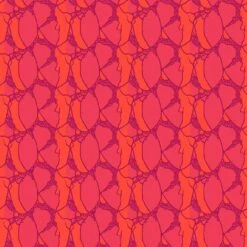 Figo Fabrics - Wild Abandon By Heather Bailey - Entangled - Flame - Yardage