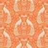 Figo Fabrics - Wild Abandon By Heather Bailey - Rogues And Scoundrels - Tangerine - Yardage