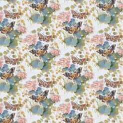 Figo Fabrics - Elegance - Clara MCallister - Moth - Blue - Yardage
