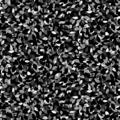Studio E Fabrics - Dappled Leaf 108" Wide - Black - 2 Yard Cut