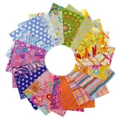 Classic Pre-Cuts - Kaffe Collective - FreeSpirit - 5" Squares - 40-Pieces - Sorbet