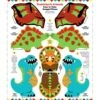 Dinosaurs - Snuggle Pillows III By Yolanda Fundora - Blank Quilting - 36" Panel