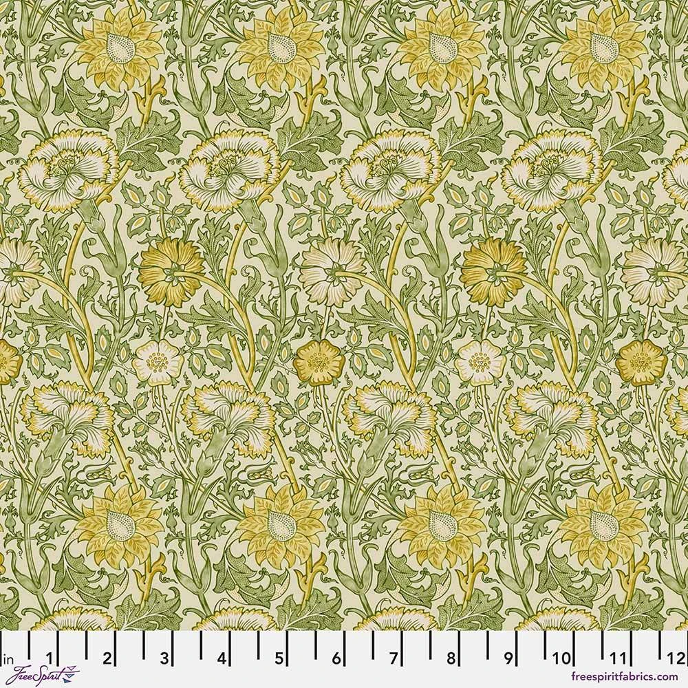 FreeSpirit Fabrics - Emery Walker By The Original Morris & Co. - Mini Pink & Rose Sunflower - Multi- Yardage 2 FreeSpirit Fabrics - Emery Walker By The Original Morris & Co. - Mini Pink & Rose Sunflower - Multi- Yardage - Image 2