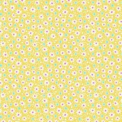 Henry Glass & Co. - Nana Mae 8 - Daisy Geo - Yellow - Yardage