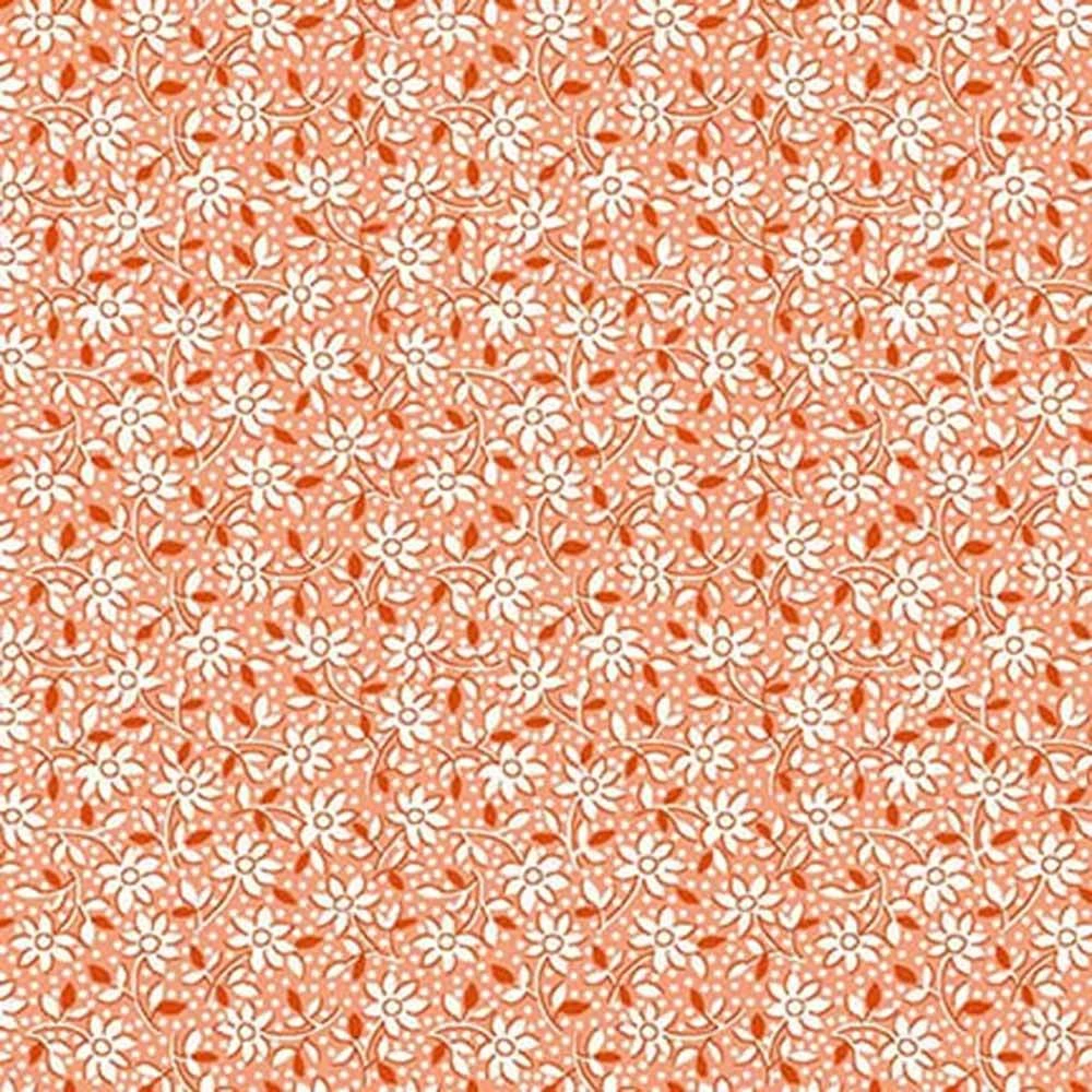 Henry Glass & Co. - Nana Mae 8 - Monotone Daisy - Peach - Yardage 1 Henry Glass & Co. - Nana Mae 8 - Monotone Daisy - Peach - Yardage